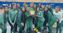 Congratulations to the Girls Track Team for winning the Group III Indoor State Relay Championship!  